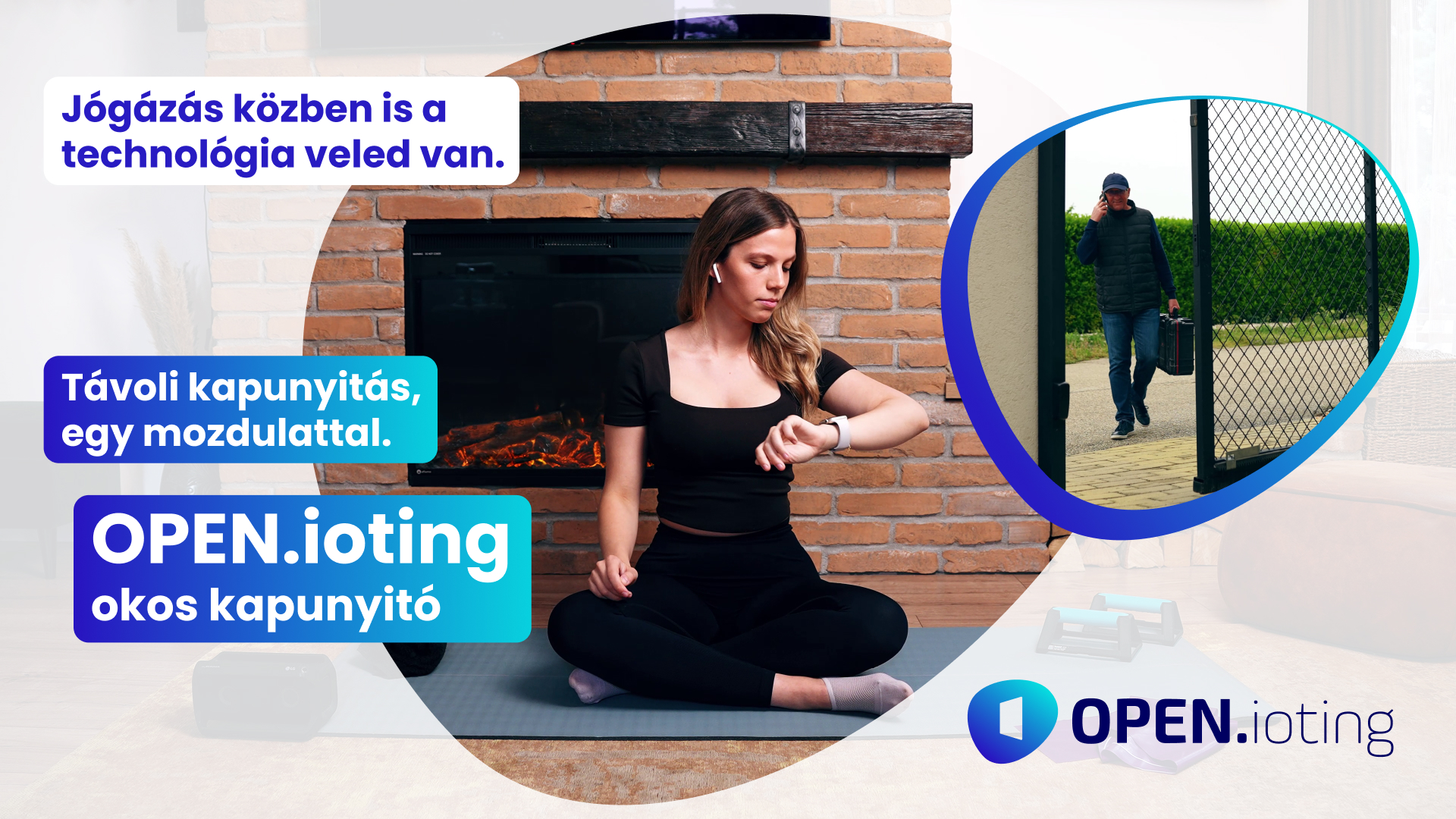 Kapunyitás okosórával borítókép