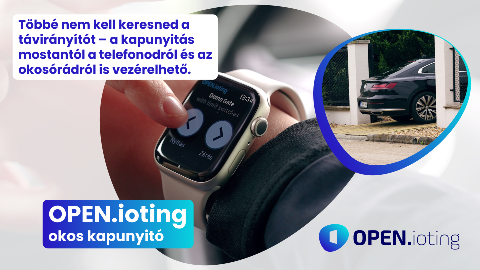 Kapunyitás okosórával borítókép