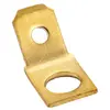 PULSAR Saru adapter, hajlított 6,3 mm-es  12 V / 17 Ah akkumulátorokhoz, furat 4.2 mm