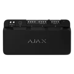 AJAX SYSTEMS Ajax LineSupply (45W) Fibra modul kiegészítő tápegységhez, fekete