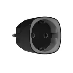 AJAX SYSTEMS Ajax Socket vezeték nélküli vezérlehető dugaszolóaljzat, teljesítmény figyeléssel, fekete