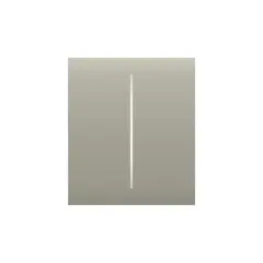 AJAX SYSTEMS Ajax LightSwitch CenterButton (2-gang) Vertical gomb középső, két kapcsolós sorolókerethez, olíva