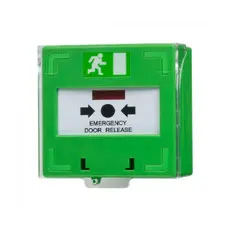 HONNOR SECURITY PRÉMIUM Zöld Kézi jelzésadó - beléptető rendszerekhez ajtónyitó kapcsoló 