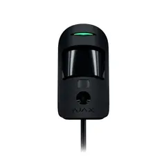AJAX SYSTEMS Ajax MotionCam (PhOD) Fibra vezetékes PIR mozgásérzékelő beépített színes kamerával 12 m PIR, max felbontás 640x480, kép kérésre funkcióval, fekete