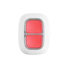 AJAX SYSTEMS Ajax DoubleButton vezeték nélküli pánik gomb, 2 gombos, fehér