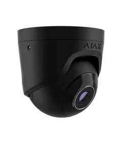 AJAX SYSTEMS Ajax IP dome kamera, 5 MP, 4 mm, 2880 x 1620 PX, WDR, @ 25 fps (3K UHD) (8EU) ASP, fekete
