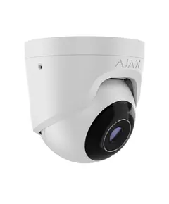 AJAX SYSTEMS Ajax IP dome kamera, 8 MP, 2,8 mm, 3840 x 2160 PX, WDR, @ 20 fps (4K UHD) (8EU) ASP, fehér