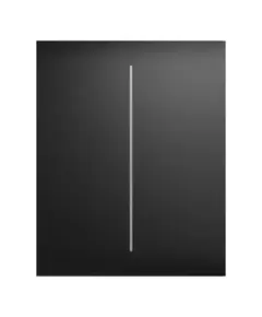 AJAX SYSTEMS Ajax LightSwitch CenterButton (2-gang) gomb k&ouml;z&eacute;pső, k&eacute;t kapcsol&oacute;s sorol&oacute;kerethez, feh&eacute;r sz&iacute;nű