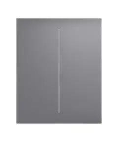 AJAX SYSTEMS Ajax LightSwitch CenterButton (2-gang) gomb k&ouml;z&eacute;pső, k&eacute;t kapcsol&oacute;s sorol&oacute;kerethez, grafit sz&iacute;nű