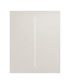 AJAX SYSTEMS Ajax LightSwitch CenterButton (2-gang) gomb k&ouml;z&eacute;pső, k&eacute;t kapcsol&oacute;s sorol&oacute;kerethez, osztriga sz&iacute;nű