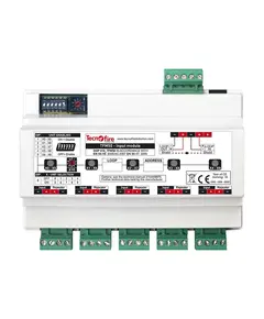 TECNOFIRE Címezhető modul, öt felügyelt fizikai / logikai egységgel