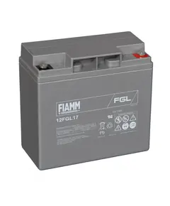 FIAMM 12FGL17, FIAMM pr&eacute;mium akkumul&aacute;tor, 12V/17Ah, 6 kg, h: 181 sz: 76 m: 167mm