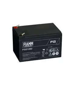 FIAMM FG21202, FIAMM pr&eacute;mium akkumul&aacute;tor, 12V/12Ah, 3,8 kg, h: 151 sz: 98 m: 95mm