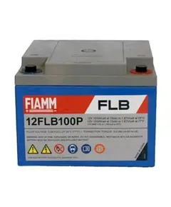 FIAMM 12FLB100P, FIAMM pr&eacute;mium akkumul&aacute;tor, 12V/26Ah, 9,35 kg, h: 166 sz: 175 m: 118mm