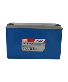 FIAMM 12FLB400P, FIAMM pr&eacute;mium akkumul&aacute;tor, 12V/105Ah, 34,5 kg, h: 341 sz: 174 m: 214mm