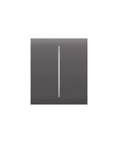 AJAX SYSTEMS Ajax LightSwitch CenterButton (2-gang) Vertical gomb középső, kapcsolós sorolókerethez, szürke