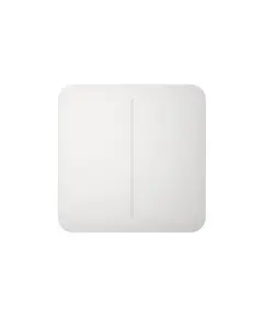 AJAX SYSTEMS Ajax SoloButton (2-gang) k&eacute;t kapcsol&oacute;s gomb, feh&eacute;r