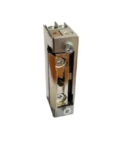 JIS Elektromos zár, ellenoldal, zárfogadó. Kiakasztható, külső tűs memóriás, kisáramú, keskeny, 12/24V AC/DC, 12V folyamatos üzem, normál, átfordítható