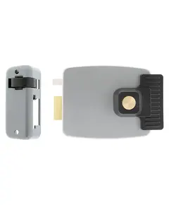 JIS Elektromos rátét zár, balos, felületre szerelhető, gombos, 12V AC