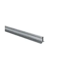 HI-MOTION U profilú sín, betonozható, profilátmérő 20 mm, hossza 6 m. - Tolókapukhoz, gördülő kapukhoz, horganyzott acélból.