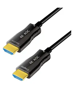 LogiLink HDMI 2.0 -> HDMI 2.0 M/M akt&iacute;v video k&aacute;bel 20m fekete AOC