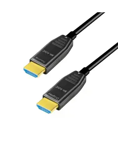 LogiLink AOC HDMI 2.1 -> HDMI 2.1 M/M video k&aacute;bel 15m fekete