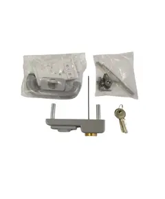 ASSA ABLOY Külső kilincs és cilinder a Composit zárakhoz NF9500/9501/9505/9506/9508/9509, szürke, ISO9001