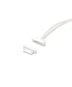 SATEL Mini felf&uacute;rhat&oacute; m&aacute;gneses nyit&aacute;s&eacute;rz&eacute;kelő, k&ouml;z&eacute;pső k&aacute;belkivezet&eacute;s, feh&eacute;r