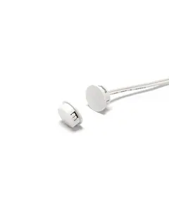 SATEL Mini lapos bef&uacute;rhat&oacute; nyit&aacute;s&eacute;rz&eacute;kelő, feh&eacute;r, IP67, &Oslash;6 mm, 12V DC, professzion&aacute;lis kivitel