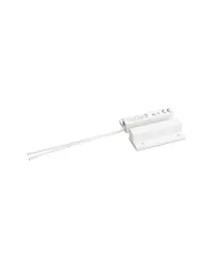 SATEL M&aacute;gneses nyit&aacute;s&eacute;rz&eacute;kelő, fel&uuml;letre szerelhető, 24.2x7.2 mm, feh&eacute;r