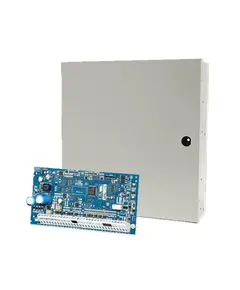 DSC NEO HS2016 panel: 6 z&oacute;n&aacute;s riaszt&oacute; k&ouml;zpont, bőv&iacute;thető 16 z&oacute;n&aacute;ig (vezet&eacute;kes/vezet&eacute;k n&eacute;lk&uuml;li egy&uuml;tt),  HSM2HOST8 vagy HS2xxxRF8 billentyűzetbe &eacute;p&iacute;tett ve