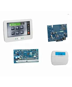 DSC NEO HS2128 panel: 8 z&oacute;n&aacute;s riaszt&oacute; k&ouml;zpont, bőv&iacute;thető 128 z&oacute;n&aacute;ig (vezet&eacute;kes/vezet&eacute;k n&eacute;lk&uuml;li egy&uuml;tt),  HSM2HOST8 vagy HS2xxxRF8 billentyűzetbe &eacute;p&iacute;tett v