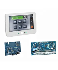 DSC NEO HS2128 panel: 8 z&oacute;n&aacute;s riaszt&oacute; k&ouml;zpont, bőv&iacute;thető 128 z&oacute;n&aacute;ig (vezet&eacute;kes/vezet&eacute;k n&eacute;lk&uuml;li egy&uuml;tt),  HSM2HOST8 vagy HS2xxxRF8 billentyűzetbe &eacute;p&iacute;tett v