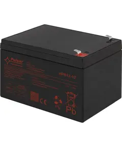 PULSAR AGM akkumul&aacute;tor, 12 V /12 Ah, karbantart&aacute;smentes, 8 &eacute;v &eacute;lettartam