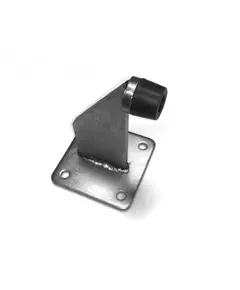 TIGERMAT Gumis tolókapu ütköző talpas csavarozható 60 x 130mm