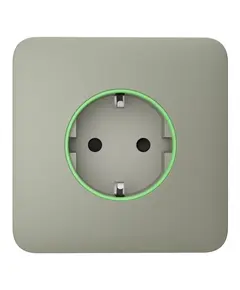 AJAX SYSTEMS ElAjax SoloCover (BASIC) előlap &eacute;s csatlakoz&oacute;sapka, ol&iacute;va