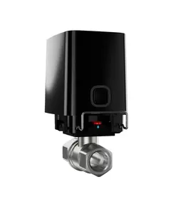 AJAX SYSTEMS Ajax WaterStop távvezérlésű intelligens vízelzáró szelep, 1" fekete