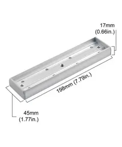 TIGERMAT Síktapadó mágnes, egyoldalról szerelhető befoglaló keret konzol tarto