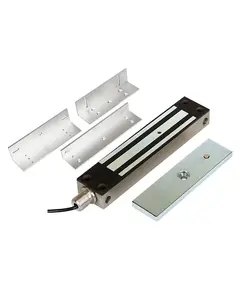 EMAGNET INOX síkmágnes 280kg tartóerő 12/24Vdc IP65 Z-L konzol szett 220x48x23mm kültéri