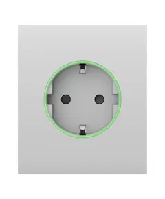 AJAX SYSTEMS Ajax CenterCover (basic) előlap Outlet (type F) intelligens aljzathoz, feh&eacute;r