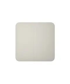 AJAX SYSTEMS Ajax SoloButton (2-gang) k&eacute;t kapcsol&oacute;s gomb, osztriga