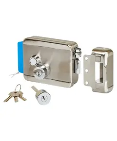 EMAGNET ZOA091R elektromos rászerelhető zár 12V DC IP40 acél ház ezüst