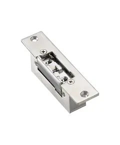 EMAGNET Elektromos zár ellendarab rövid INOX előlap 6-12V AC/DC memóriás kiakasztható IP42