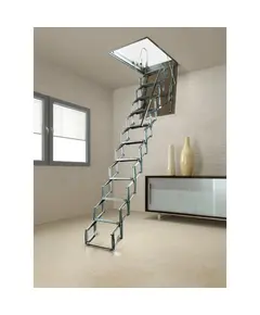 FANTOZZI ACI SVEZIA kézi nyitású padlásfeljáró, csapónyílás: 90x50 - 110x70, magasság: 301/320, ajtó vastagság: 18/28