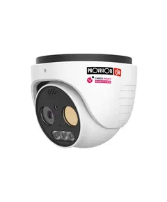 PROVISION-ISR Termikus/optikai bi-spektrumos fix objektíves dómkamera