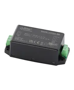 PULSAR DC/DC 2A fesz&uuml;lts&eacute;gcs&ouml;kkentő DC/DC &aacute;talak&iacute;t&oacute; bemeneti fesz&uuml;lts&eacute;g: 18-36VDC stabil kimeneti fesz&uuml;lts&eacute;g 12VDC / 2A max 