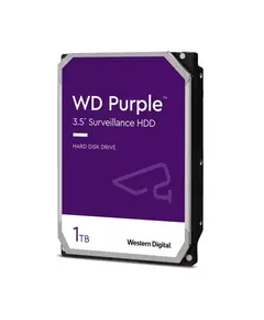 WESTERNDIGITAL Western Digital Purple HDD, 1TB, 5400RPM, SATA-600 64MB  folyamatos üzemű 24/7 rögzítés