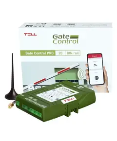 T.E.L.L. Gate Control PRO 20 GSM alapú távvezérlő elektromos kapukhoz és sorompókhoz