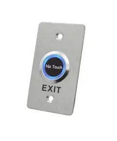 HONNOR SECURITY &Eacute;rint&eacute;s n&eacute;lk&uuml;li EXIT, kil&eacute;pő gombrozsdamentes ac&eacute;l 86x50mm