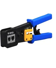 GENATA H&aacute;l&oacute;zati krimpelő fog&oacute; 6P/8P, RJ45/RJ11/RJ12 dug&oacute;k